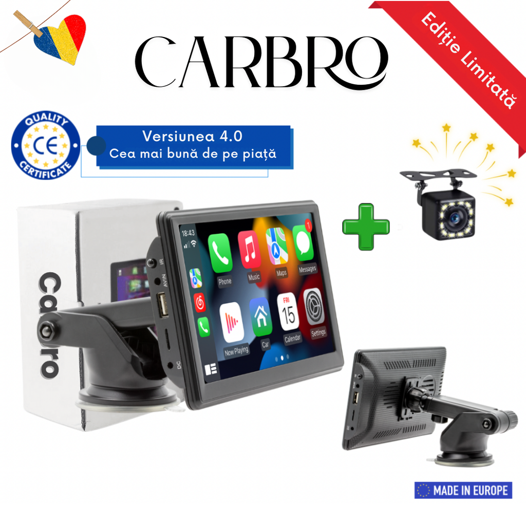 CARBRO™+ Cameră De Mers Înapoi Gratuită
