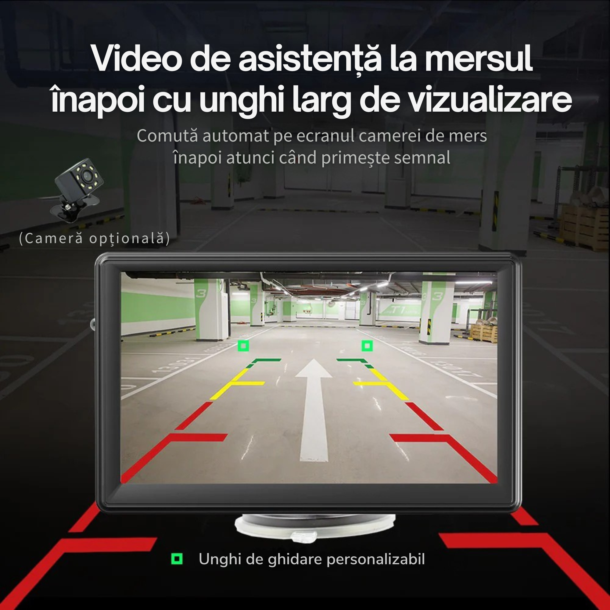 CARBRO™+ Cameră De Mers Înapoi Gratuită